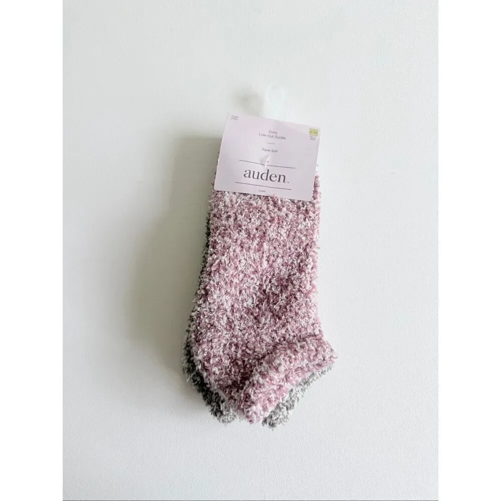 Auden Cozy LoW-Cut Socks Super Soft size 4-10